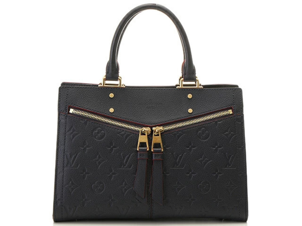 LOUIS VUITTON Three Monogram Empreinte Marine Blue Rouge Red